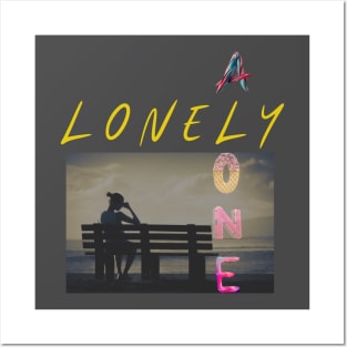 Lonely Alone Posters and Art